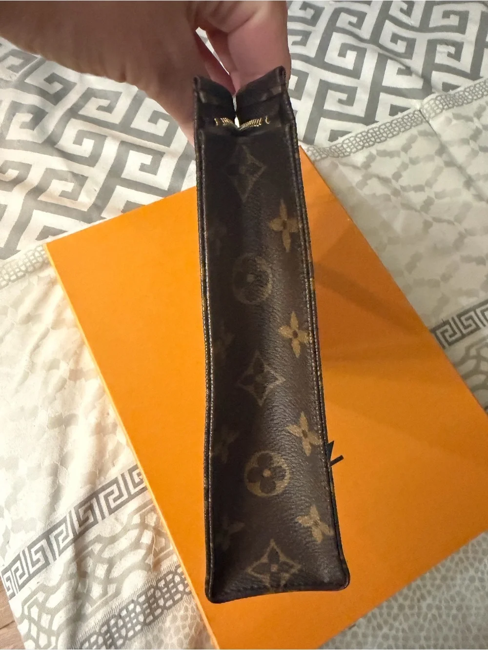 Louis Vuitton Brown Monogram Canvas Toiletry Pouch